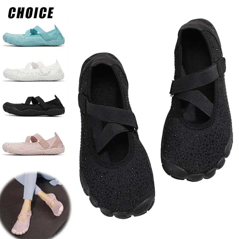Wide Toe Box Non-Slip Water Athletic Footwear Barefoot Shoes for Women Travel Slippers Socks House Shoes, Yoga ,travel essentials, Quick-Dry Aqua Socks for Beach Swim Pilates,camping essentials