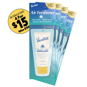 Classic Lotion Air Freshener (Pack of 4)