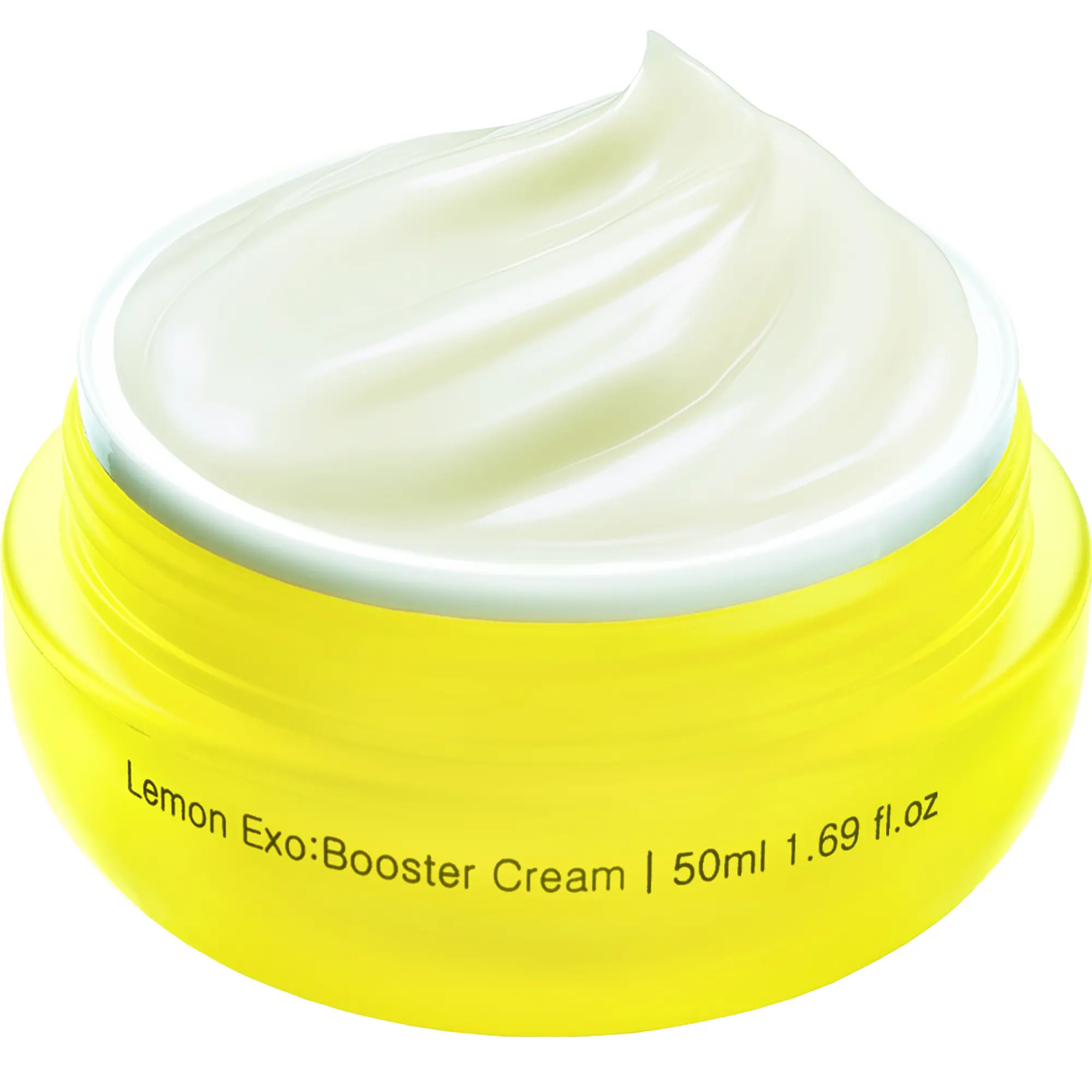 Lemonshot Exo:Booster Cream - 100M Lemon Exosome & Ceramide Panthenol for lightweight Barrier Repair & Glass Skin Glow, Korean Pharmacy Skincare, 1.69 fl oz