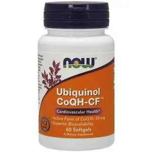 NOW Foods Ubiquinol CoQH-CF 60softgels