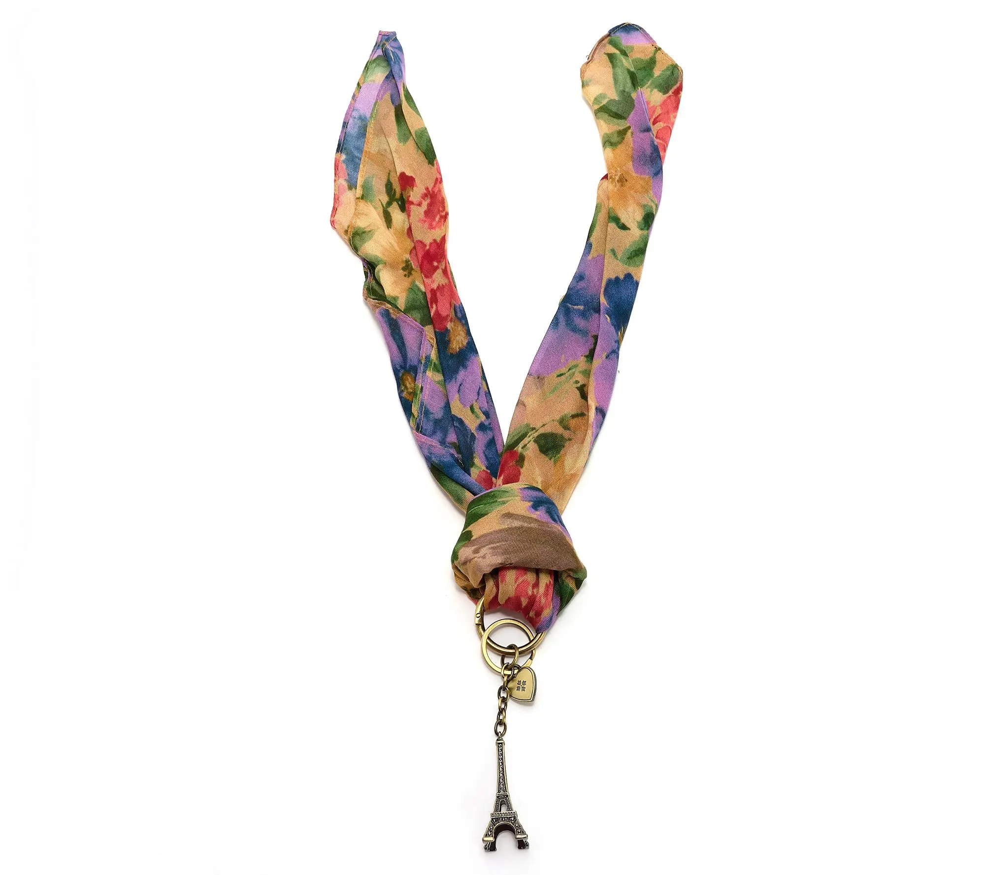 Patricia Nash Eiffel Tower Scarf Bag Charm Patricia Nash Eiffel Tower Scarf Bag Charm