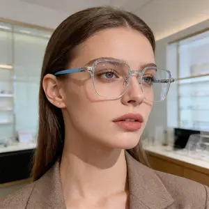 Men's & Women's UV Color-Changing Blue Light Glasses Anti-Glare Technology Comfortable Computer Party Eyewear for Screen Time