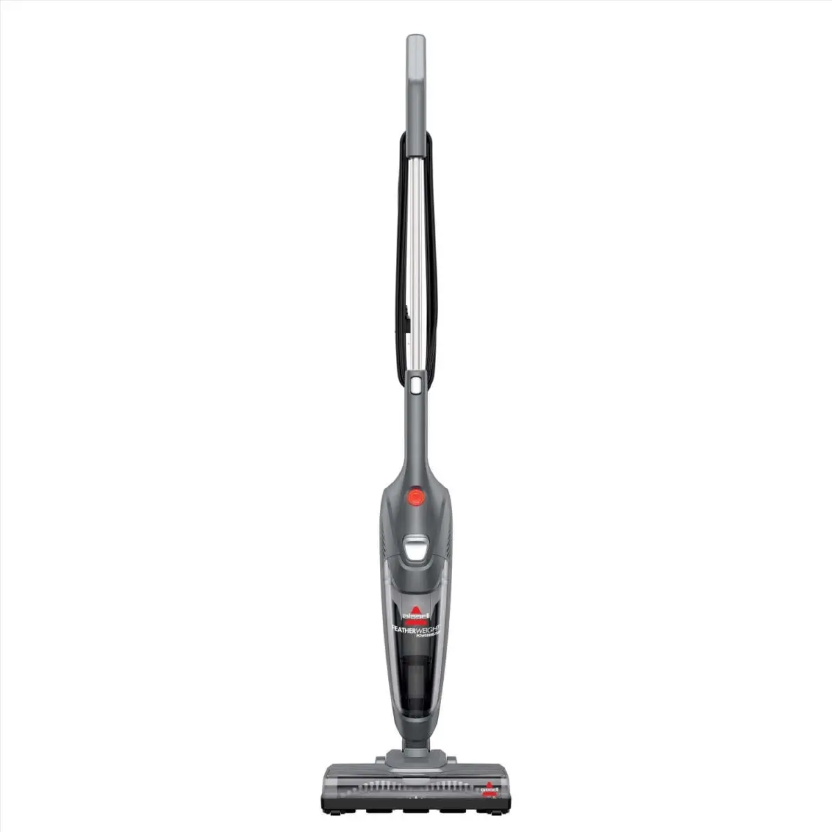 Bissell 6061983 Featherweight 3-in-1 Portable Bagless Corded Stick & Handheld Vacuum Cleaner, Gray, 0.7L, 2A, Lightweight, Quick Release, Multi-Surfaces, Stair-Clean Feature, Powerful Motorized Brush Roll, Standard Filter, No Extra Accessories/Wi-Fi