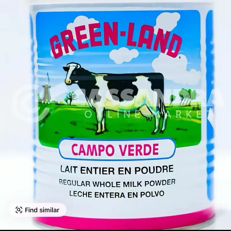 GREEN-LAND Campo Verde Whole Milk Powder Longlife Dairy Dry Milk Can 400g
