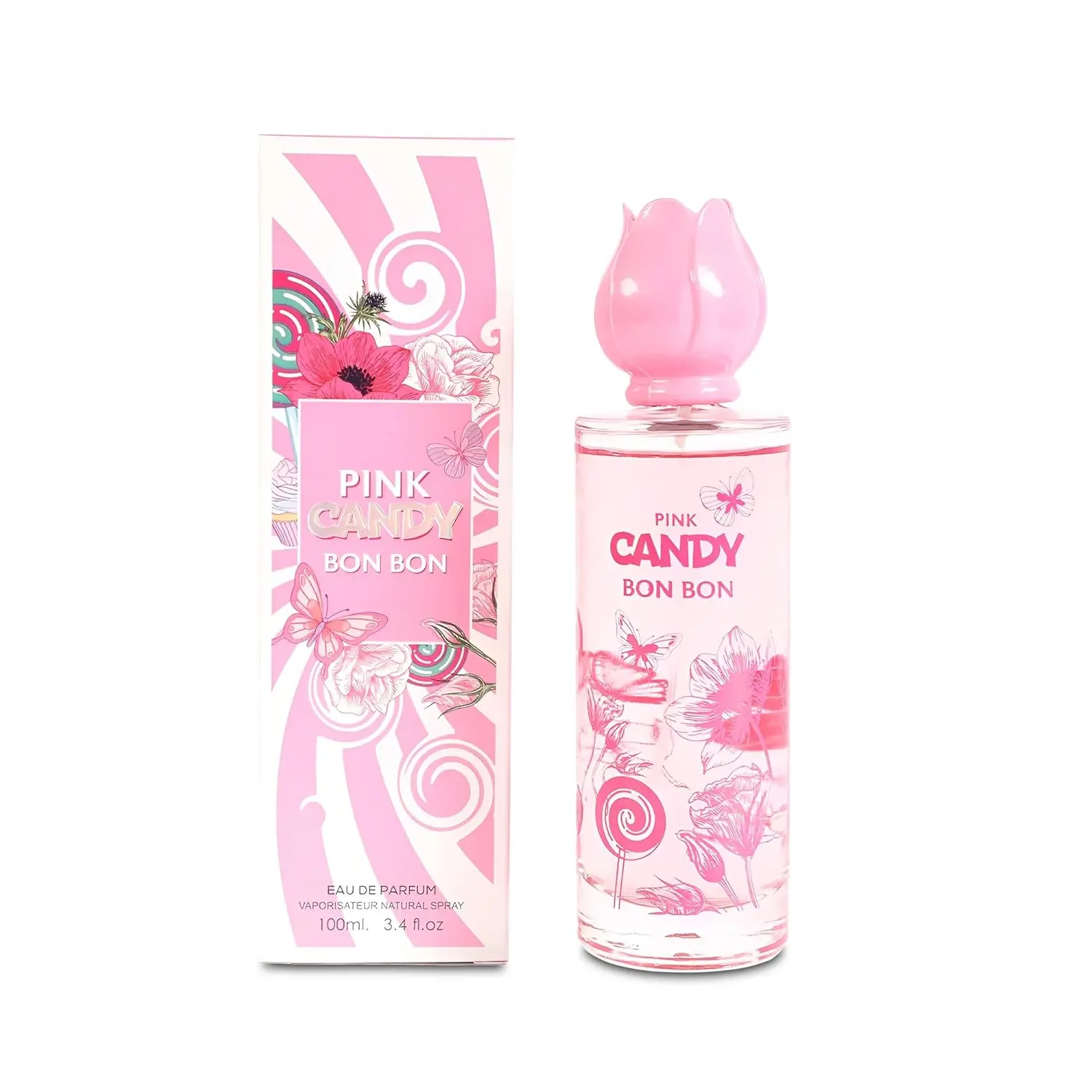 Pink Candy BonBon Perfume 3.4oz Women's Gourmand Fragrance
