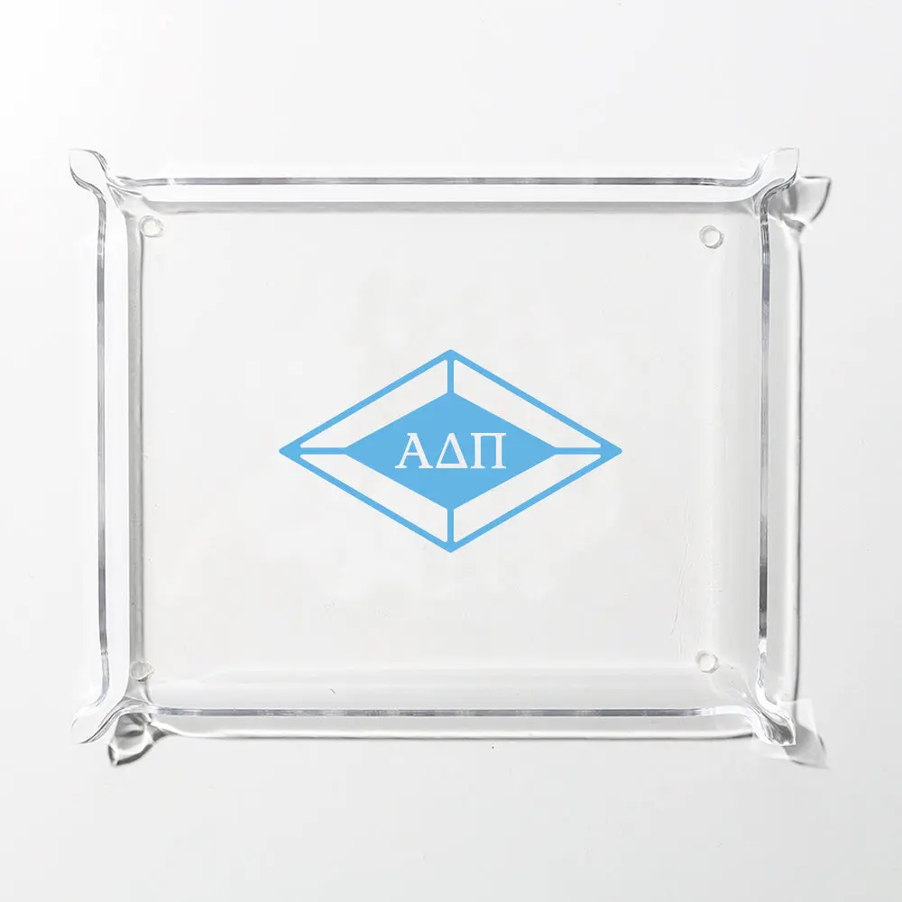 Alpha Delta Pi Acrylic Tray | Clear