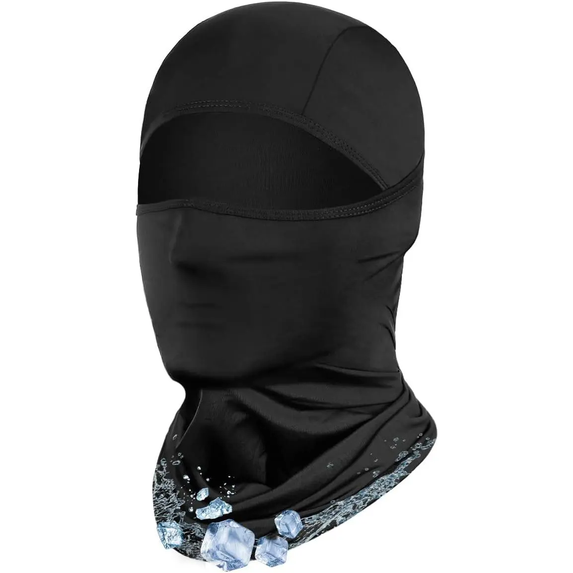 Ski Mask Balaclava Shiesty, Cooling Ice Silk Motorcycle Face Cover | Ski Mask for Men/Women,Breathable Face Mask,Thin Summer Balaclava,Versatile Use for Skiing Moto,UV Protection,Helmet Friendly