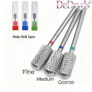 1pc Nail Drill Bit File Nail Electric Grinder Manicure Pedicure Drill Accessory Acrylic Nail Tool Smooth Head Nail Care