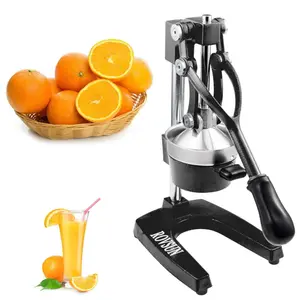 [TOP RATED - FLASH SALE] ROVSUN Manual Cast Iron Citrus Juicer Heavy Duty Black