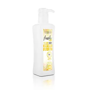 SALERM - Curl Activator Cream - Curly Cream Yellow Shot - 300 ml - Biokera Fresh - Defined Curls - Deep Hair Hydration - Eliminates Frizz - Sulfate-Free and Paraben-Free