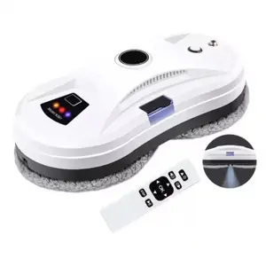 2025 Home Use Electric Window Cleaning Robot Multi-Mode Glass Vacuum Cleaner with Ultrasonic Spray Water Hot Sale for Home Use