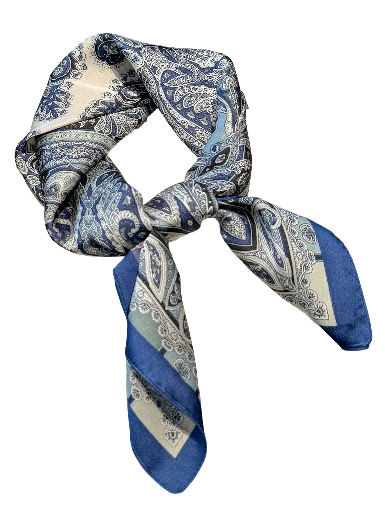 Boho Style Paisley Print Scarf, Bandanas, Casual Soft Comfortable Shawl for Women & Men, Fashion Accessories for Daily Wear, Scarf Head Wrap, Fashion Headscarf, Neck Scarf