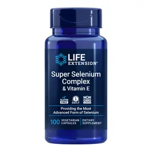 Life Extension Super Selenium Complex 200 MCG, 100 Vegetarian Capsules
