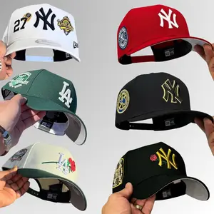 Yankees Dodgers NY LA Adjustable Hat – Dual Logo NY LA Design, Curved Brim Baseball Cap, Premium Cotton Fabric, Lightweight Breathable, Comfortable Fit for Men Women, Streetwear Casual Outdoor USA Trend