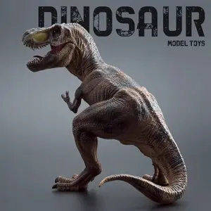 Jurassic Park Large Solid Tyrannosaurus Rex Figurine, Realistic Dinosaur Model Toy, Boy Collectible Handmade Gift, Premium Doll Collection