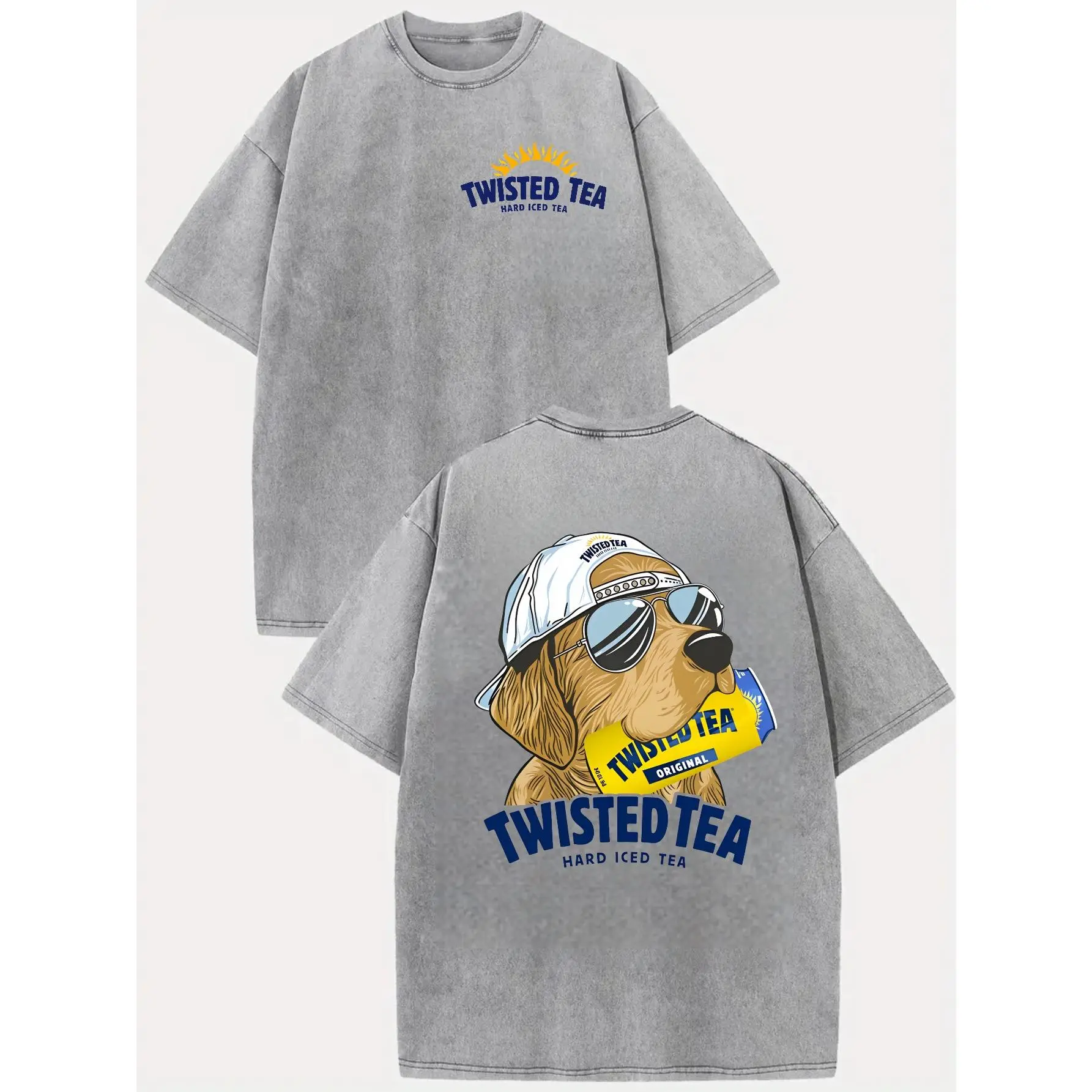 Twisted Tea Shirt, Cotton T-Shirt, Unisex Retro Tee, Casual Outdoor Wear, Machine Washable, Streetwear, Summer Outdoor Casual Wear, Perfect Gift For Men & Women