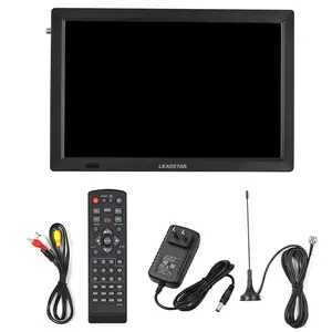 14inch ATSC Digital TV Player Portable TV Car Television Multimedia Player FM Radio Storage Card U Disk PlayBack with Remote Control