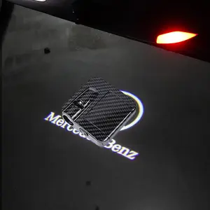 Welcome Led Led for Car Gate, Logo Projector for Mercedes Benz, GMC,Dodge, Lexus, Mazda, Volvo, Fiat, Peugeot, Jeep, Alfa Romeo Opel(Battery Not Included)