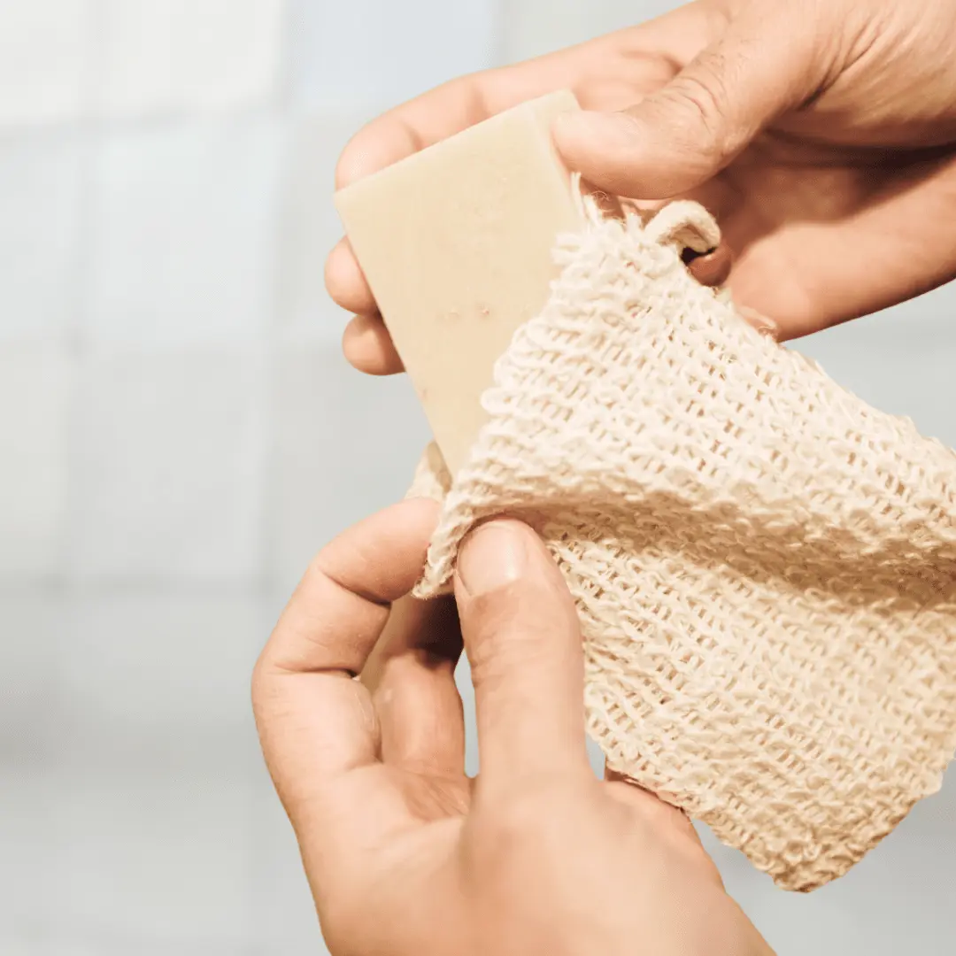 Sisal Soap Saver Bag Shower Bath Tool  Cleaning