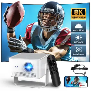 Magcubic HY450Max Projector 1100ANSI 12W Speaker HDR10+ 8K Decode Auto Focus Android 14.0 Dual WiFi6 BT5.4 Fully Automatic Keystone 1.0:1 Throw Ratio Screen Recognize & Automatic Obstacle Avoidance Home Cinema, Movie, Audio #SummerWins #DealsForYouDays