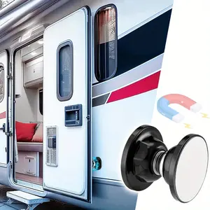 1-Pack RV Magnetic Door Catch with Adhesives - Easy to Install, Sturdy Stopper for Camper Trailer Door