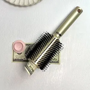 Discreet Hairbrush Hidden Compartment, Secures Cash Jewelry Diamonds Keys, Disguised Storage Box, Ideal for Concealed Valuable Items