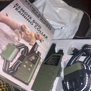 Dog Shock Collar 1 , 2 Dogs (10-120Lbs) - 4500FT Dog Training Collar with Remote IPX7 Waterproof Electric Collar with 3 Training Modes, Security Lock, Rechargeable e-Collar for All Breeds, Sizes