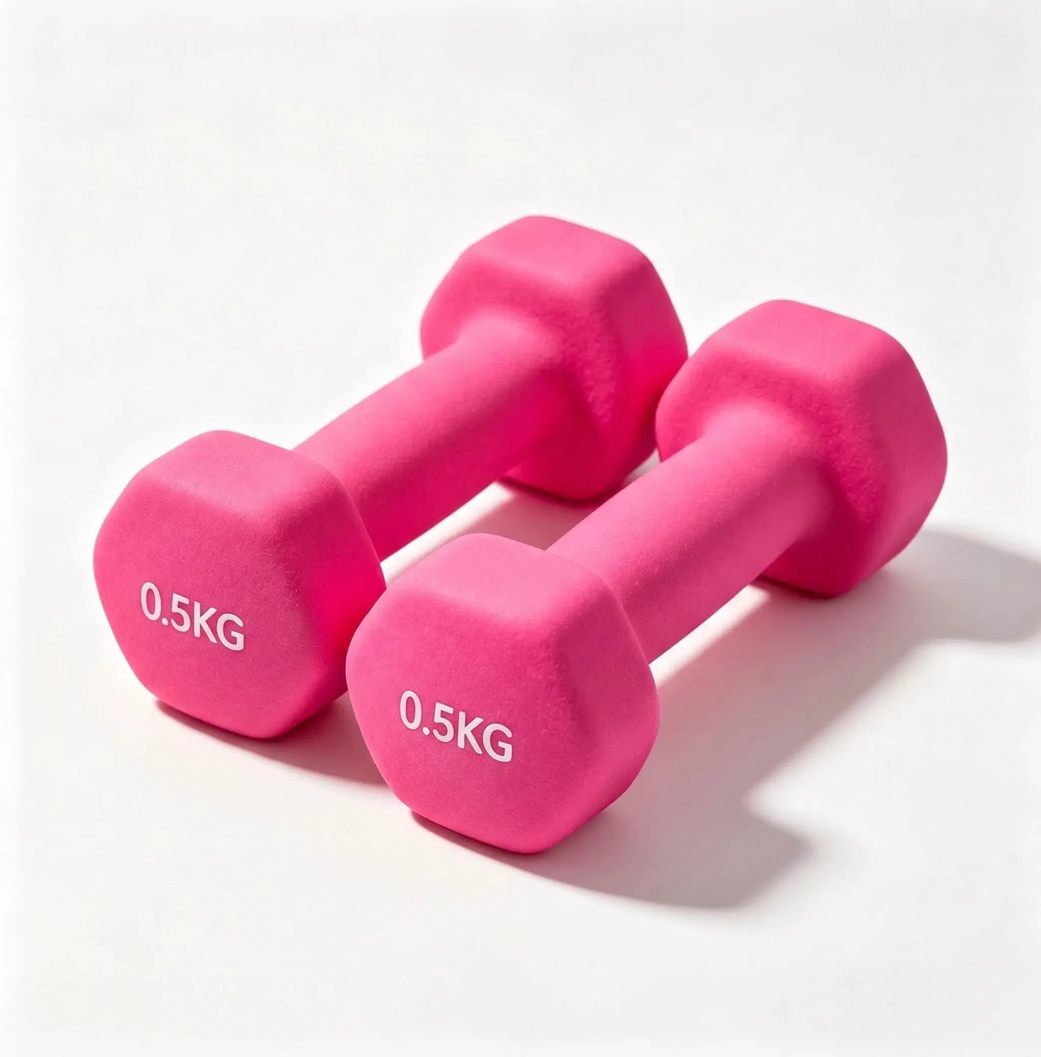 Cast Iron Dumbbell Weights one Pair Multiple Sizes Suitable for Home Fitness Female Fitness Aerobics arm Exercises a Set of 2