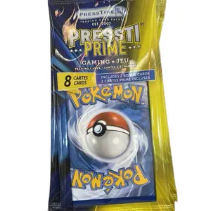 Presst Prime Pokémon Cards 8 Card Pack Includes 2 Bonus Cards Trading Card Gaming Jeu