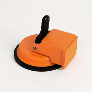 1 Heavy-duty floor gap repair tool with a powerful suction cup design that firmly adheres to deep-textured laminate or vinyl flooring, ensuring precise movement without slipping. Easy to operate: clean the surface