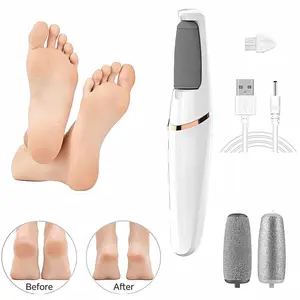 Electric Foot Grinder for Home Use - Automatic Exfoliating Grinding Machine for Dead Skin Calluses and Pedicure - Model for Home Use Manicure Nail crack heel waterproof foot scrubber file