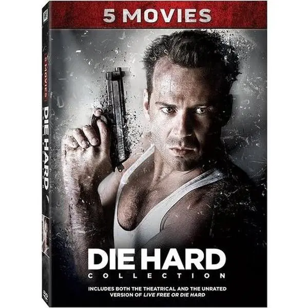 Die Hard Collection (5 Movies)  [DVD Video Disc] Boxed Set, Action, Adventure