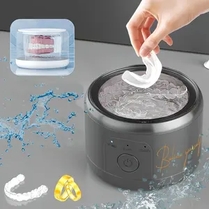 New Mini Ultrasonic Cleaning Machine for Business Travel, Office, Personal Fixture, Portable Ultrasonic Cleaning Machine