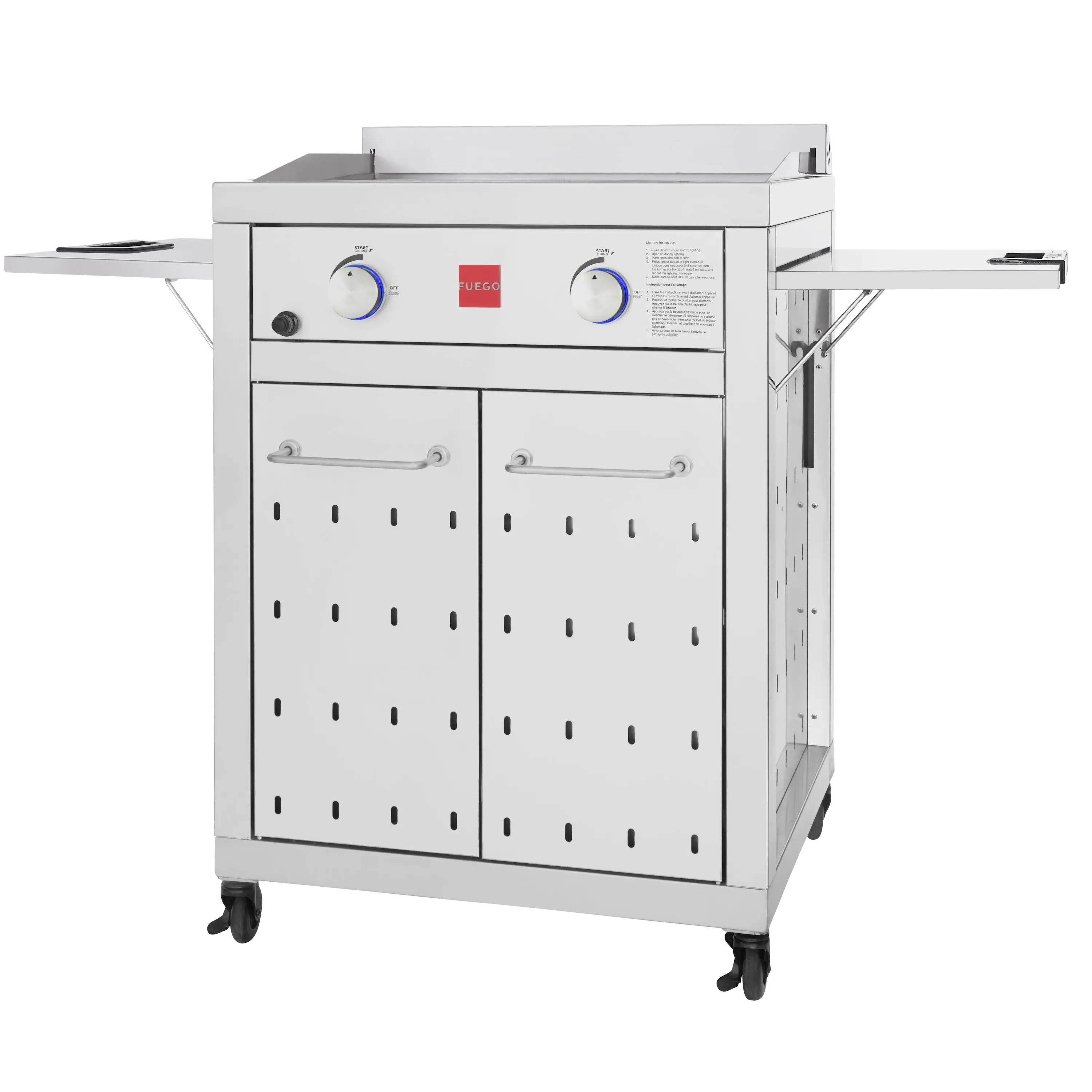 Fuego F27S-Griddle 27" Freestanding 304SS Gas Griddle