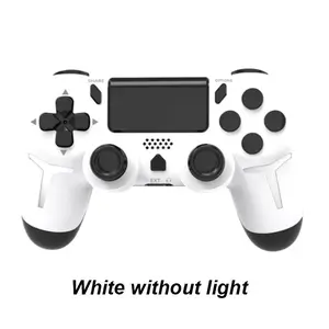 GAMINJA Wireless Controller, Controller Grip, Dual-Vibration Game Controller, Dual Joystick, 6-Axis Gyro Sensor Gamepad Compatible with PS4/PS4 Slim/PS4 Pro/PC, Gaming Accessories