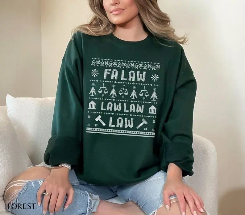 [Sale off up to 50%] Lawyer Christmas Gift, Funny Lawyer Sweatshirt, Gift For Lawyer, Ugly Christmas Sweatshirt, Law School Gift, Attorney, Holiday Sweater