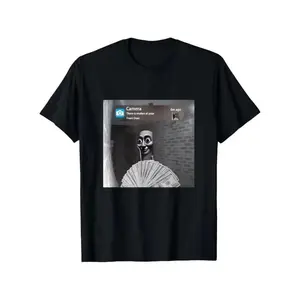 Premium Cotton T Shirt Featuring Humorous Tung Tung Tung Sahur Motion Meme Graphics for a Bold Front Door Statement