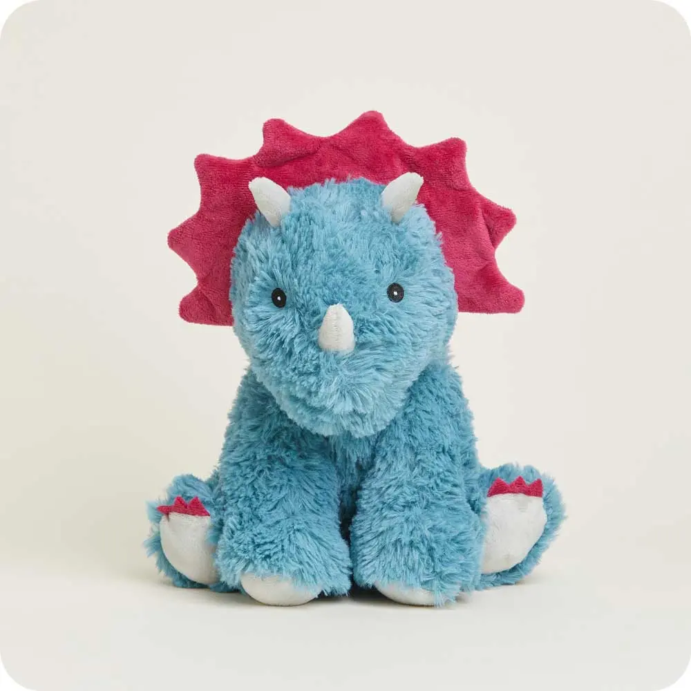 Triceratops Warmies - Heatable, Weighted, Chillable