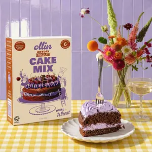 Ollin - Chocolate Cake Mix (2pk) - Heritage Rye Grain Stone Milled Texas | No Preservatives, No Artificial Flavors, Clean Ingredients