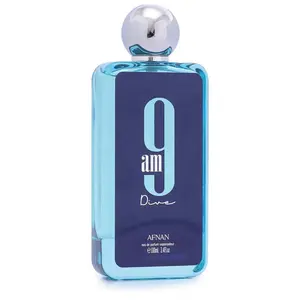 Afnan 9 AM Dive Eau de Parfum Spray for Unisex, 3.4 OZ by Afnan Perfumes afnan9 parfum spray