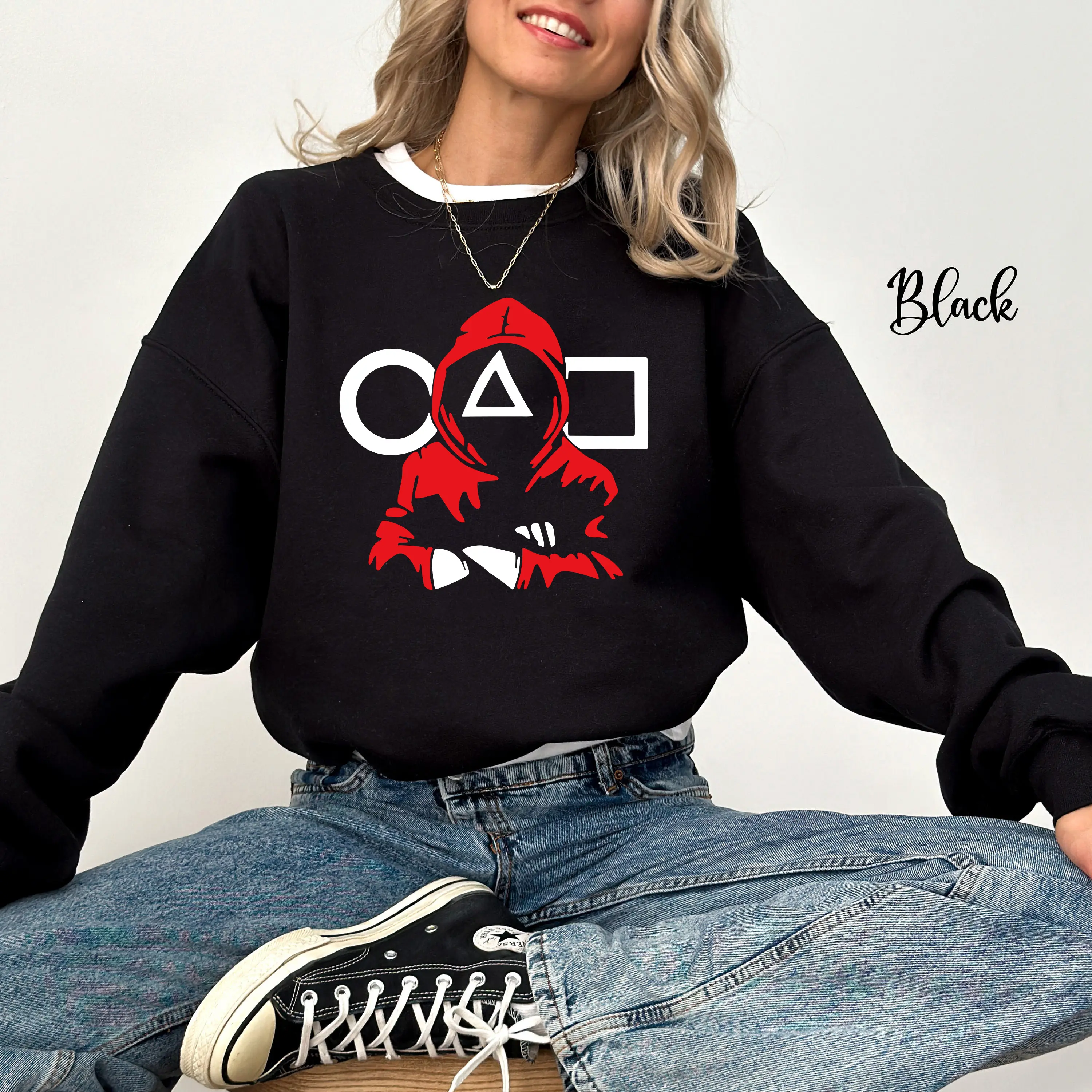 Squid Game2 Sweatshirt,Vintage Squid Game2 Sweatshirt,Children's games Sweatshirt,Retro Graphic Squid Game2 gift Sweatshirts,Classic Fabric Womenswear