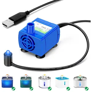 Water Fountain Pump, Pet Water Fountain Pump Compatible , DR-DC160 for  Drinking Fountain  Water Dispenser Replacement (Pump)