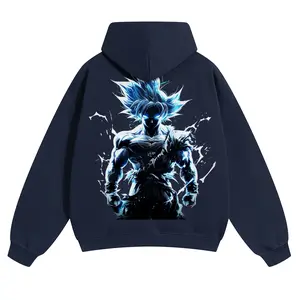 Dragon Ball DBZ Goku Unisex FallFreshness outfits men streetwear 80s 90s graphic tees cotton Anime funny 300g Hoodies men gifts