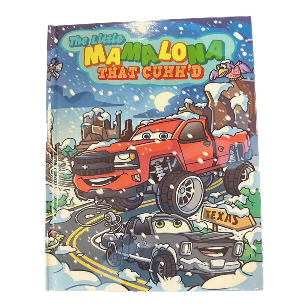 The little Mamalona hard cover book