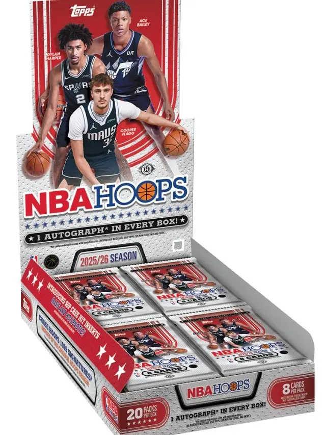 2025/26 Topps Hoops Basketball Hobby Box