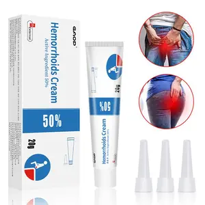 Hemorrhoid Ointment External Use Gentle on Skin Daily Care Perianal Soothing Ointment Natural Formula Non-Sticky 20g