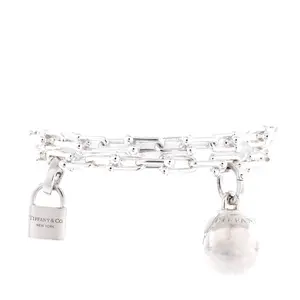 Pre-owned Tiffany & Co. HardWear Wrap Bracelet Sterling Silver by Rebag