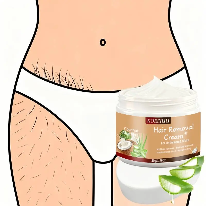 Hair Removal Wax Kit with Aloe Vera & Coconut Oil, Easy Hair Removal, Legs Underarm Hair Removal, Lasting 6 Months Smooth Skin, Gentle Fast-Acting Formula, No Irritation, Summer Essential, Body Care, Hair Remover Wax