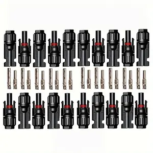 10 Pairs, Solar Plug MC4 Plug Male Female Solar Panel Plugs Durable Reliable Terminal Plug Kit Connectors For 2.5/4/6 Mm2 Solar Cable Solar System Solar Panel Photovoltaic Connector
