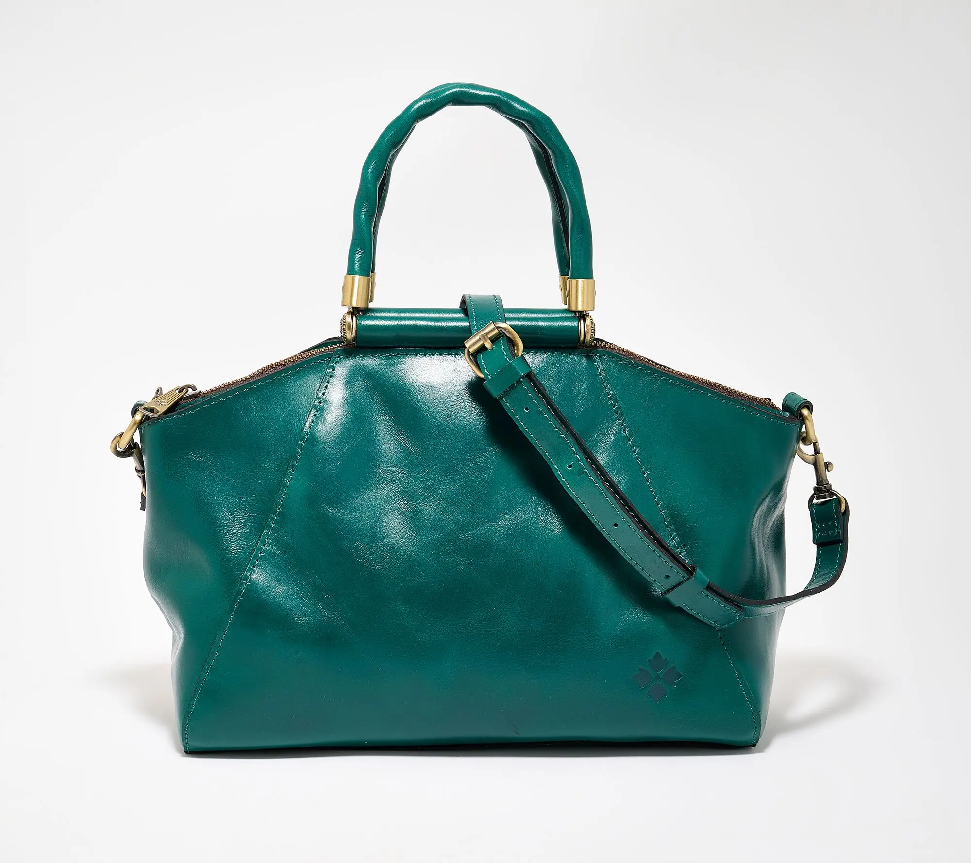 Patricia Nash Leather Holland Top Handle Satchel